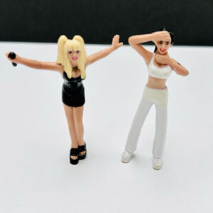 Vintage Spice Girls 3” Posable Doll Figure 1998 Loose Lot Of 2 Baby & Sporty